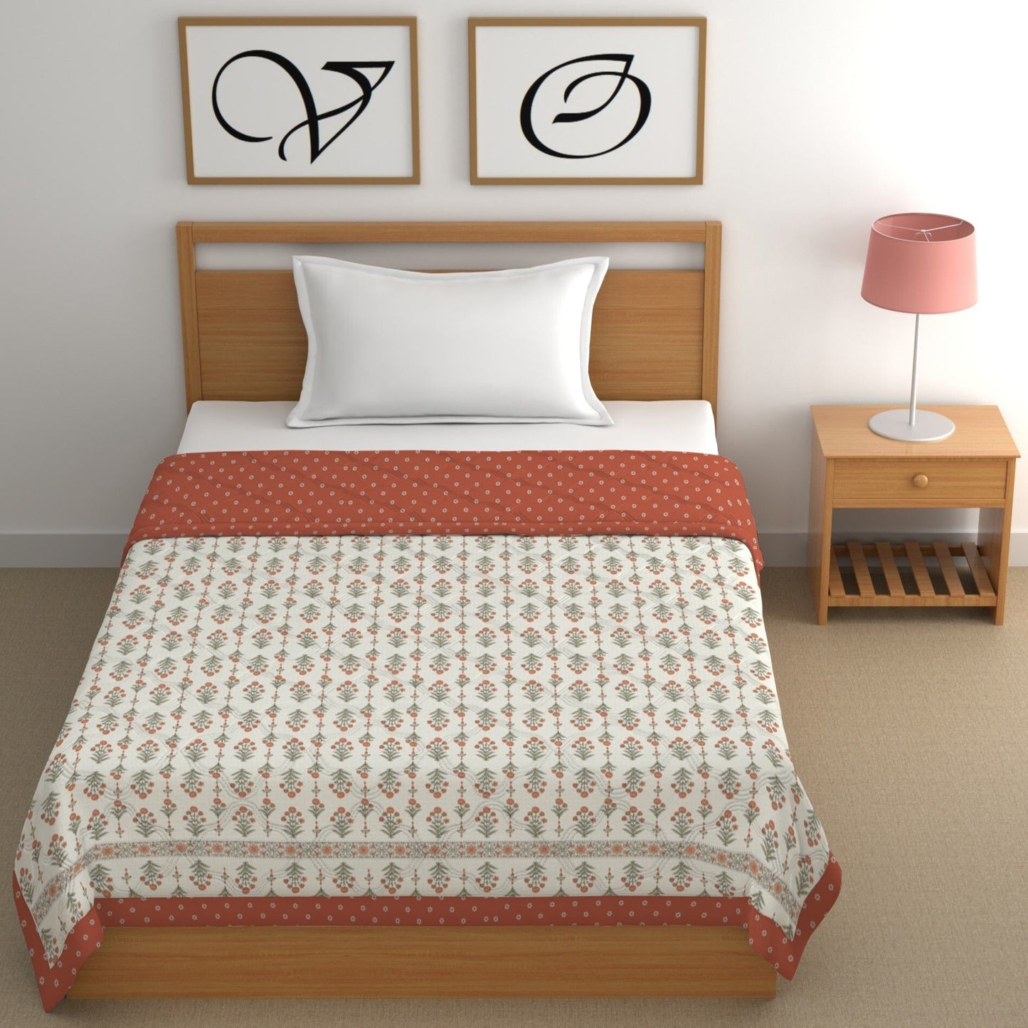 Chhavi india 210 TC Single bed comforter