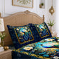 CHHAVI INDIA 210 TC Microfiber Printed King Size Bedsheet With 2 Pillow Covers