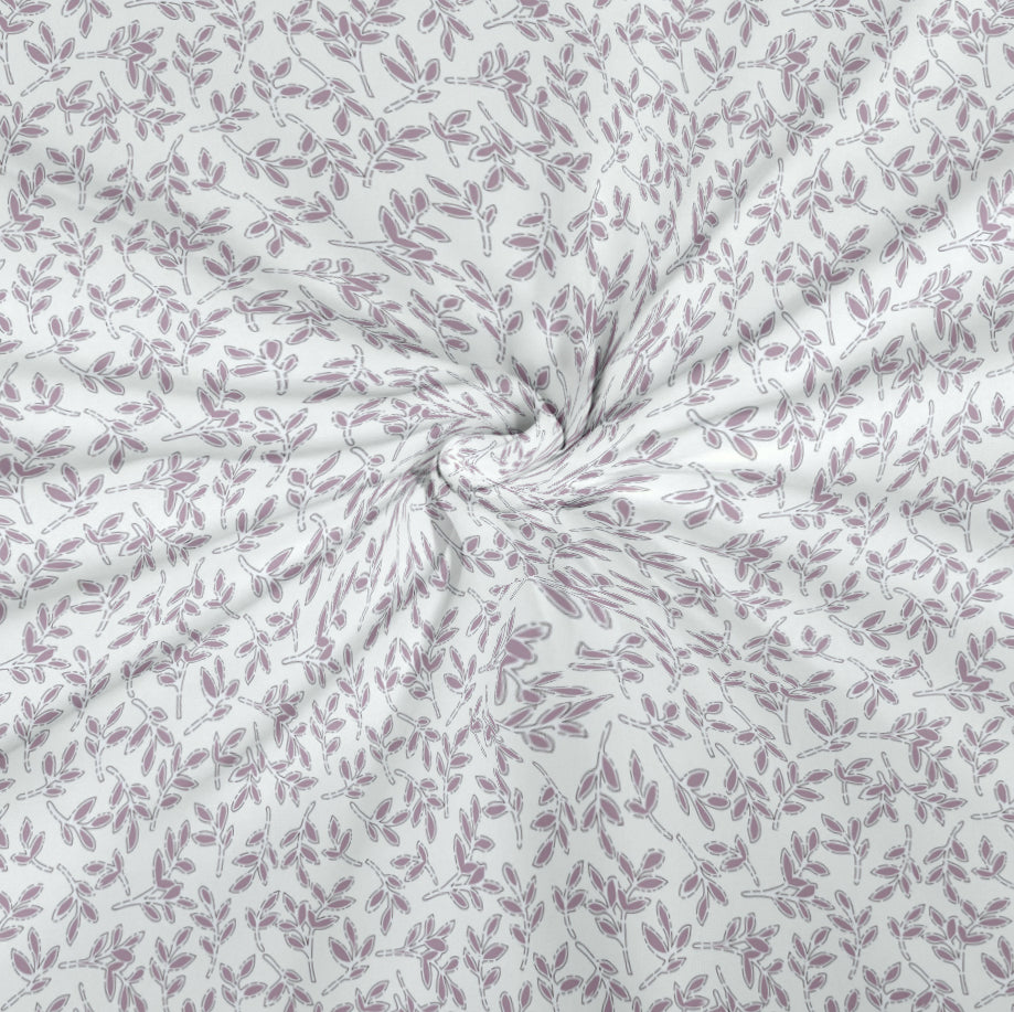 CHHAVI INDIA 210 TC Microfiber Printed King Size Bedsheet With Pillow Covers