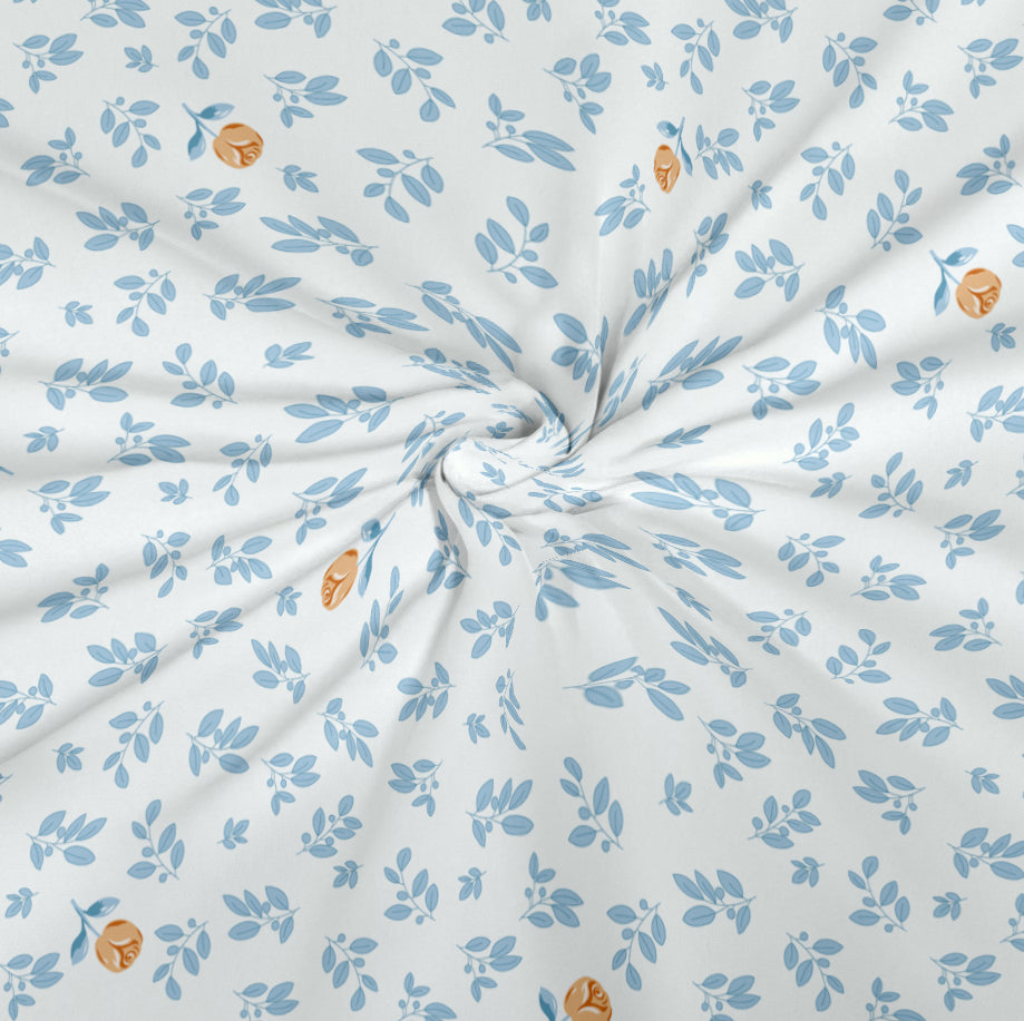 CHHAVI INDIA 210 TC Microfiber Printed Double Bedsheet With Pillow Covers