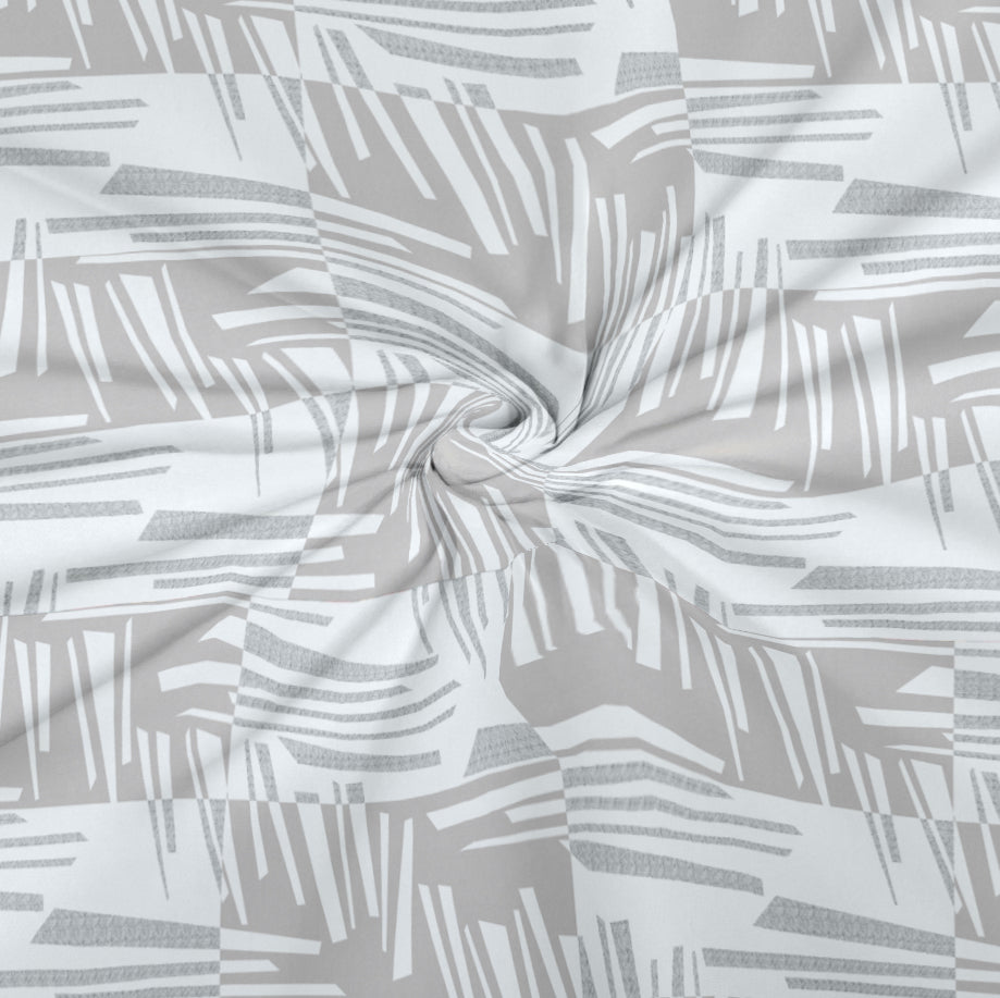 CHHAVI INDIA 210 TC Microfiber Printed King Size Bedsheet With Pillow Covers