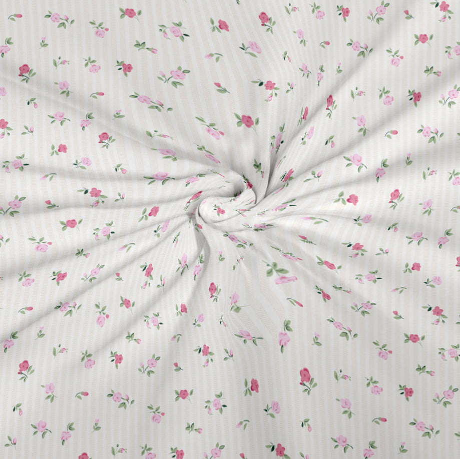 CHHAVI INDIA 210 TC Microfiber Printed Double Bedsheet With Pillow Covers