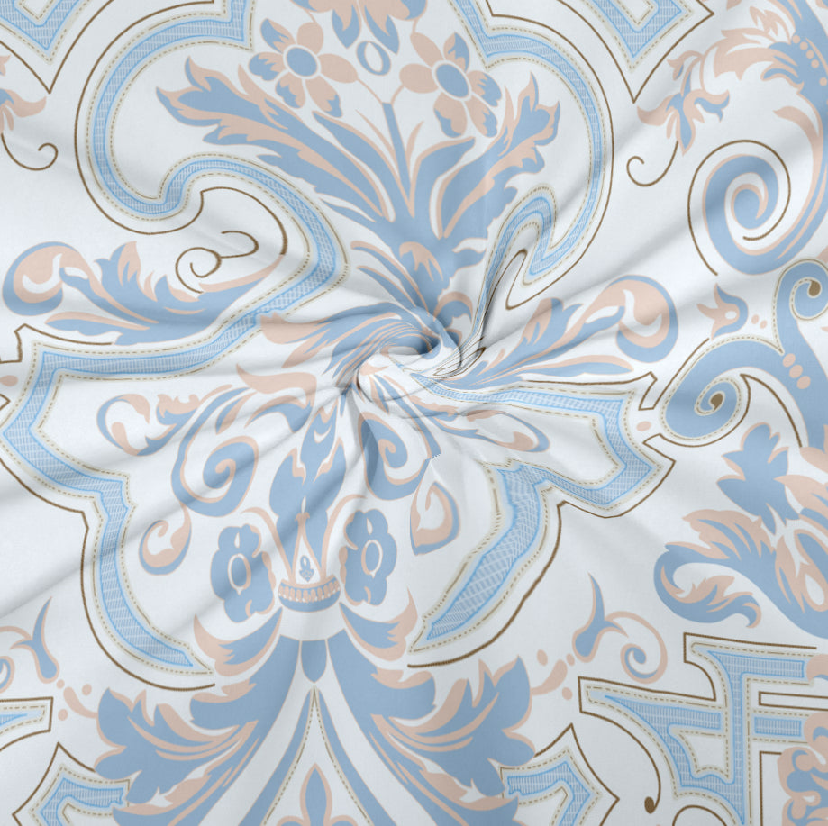 CHHAVI INDIA 210 TC Microfiber Printed King Size Bedsheet With Pillow Covers