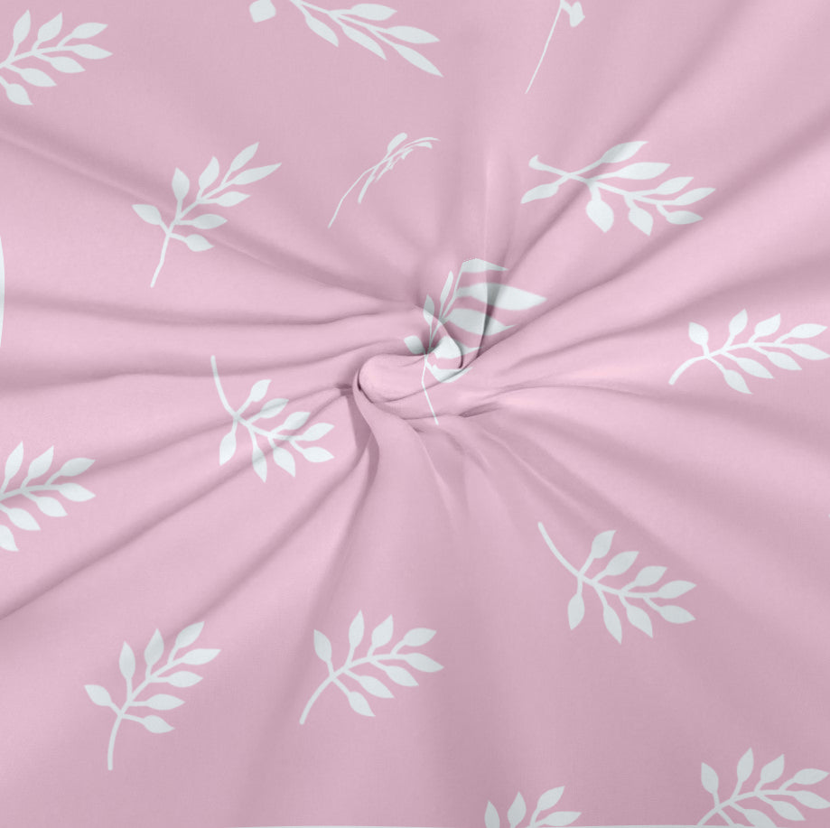 CHHAVI INDIA 210 TC Microfiber Double Fitted  Size Printed Bedsheet