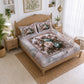 CHHAVI INDIA 210 TC Microfiber Printed King Size Bedsheet With 2 Pillow Covers