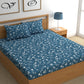 CHHAVI INDIA 210 TC Microfiber Printed Double Bedsheet With Pillow Covers