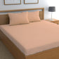CHHAVI INDIA 210 TC Microfiber  Double Stripe Bedsheet With Pillow Covers