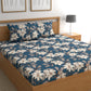 CHHAVI INDIA 210 TC Microfiber Printed Double Bedsheet With Pillow Covers