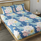 CHHAVI INDIA 210 TC Microfiber Printed Double Bedsheet With Pillow Covers